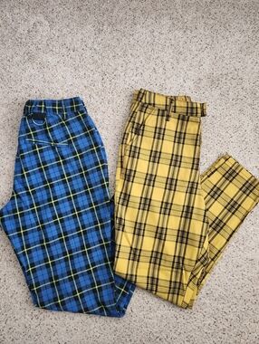 Hot Topic Plaid Pants Bundle